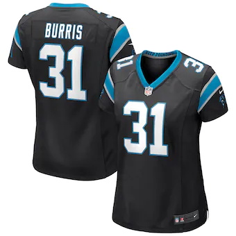 womens-nike-juston-burris-black-carolina-panthers-game-jers